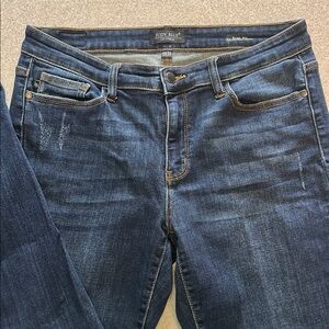 Judy Blue Women's Blue Jeans Slim Fit Non-Distressed 13/31